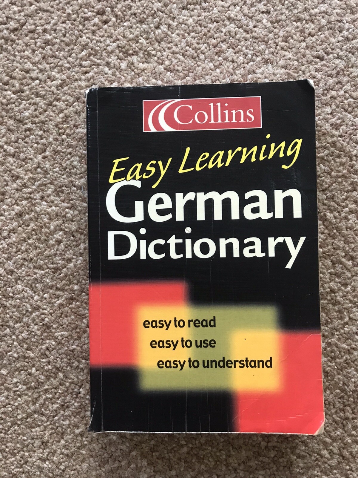 Collins Easy Learning German Dictionary (Collins Easy Learning German) by  Not Available (Paperback, 2001) for sale online | eBay