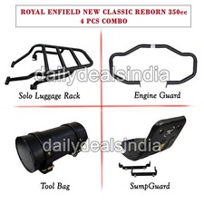 Fit F&uuml;r Royal Enfield Klassisch Reborn 350 Werkzeug Tasche,Rack,Motor & &Ouml;lwanne