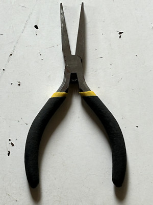 stanley 84-122 5-Inch Mini Flat Nose Plier shelf worn ligh t surface rust