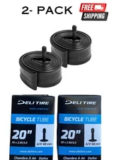 2 Pack Inner Tubes 20" x 2.30 / 20 x 2.40 / 20 x 3.0  EBike Folding Fat Bicycle