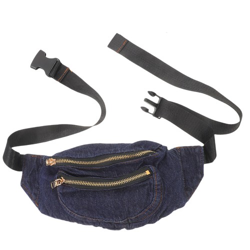 Lightweight Waist Bag Denim Crossbody Shoulder Pouch Crossbody Pouch Jean Bag - Bild 7 von 12