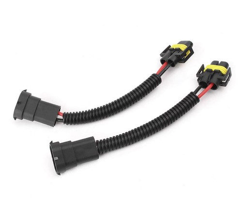 H11 H8 Extension Wiring Harness Connector Pigtail Socket Adapter Headlight FOG - Picture 2 of 17