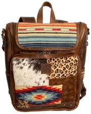 Sts Ranchwear By Carroll Women's Chaynee Mountain Laini Backpack Brown
