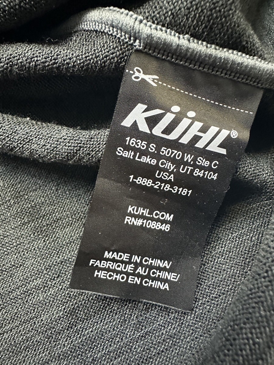 Veste Polaire Kuhl Homme - Ryzer 1/4 Zip - Bleu/Gris - Taille L (Occasion - Très Bon État)