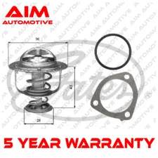 Thermostat Coolant Aim Fits Mitsubishi Shogun Pajero 1991- L 200 2014-