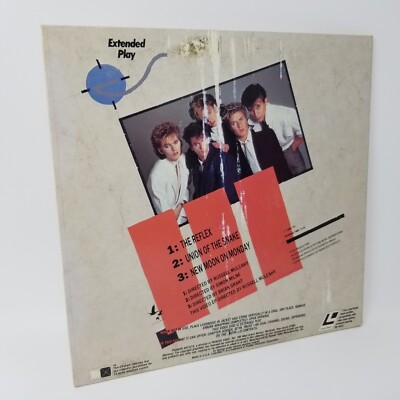 Duran Duran Dancing on the Valentine Laserdisc Music Video - White