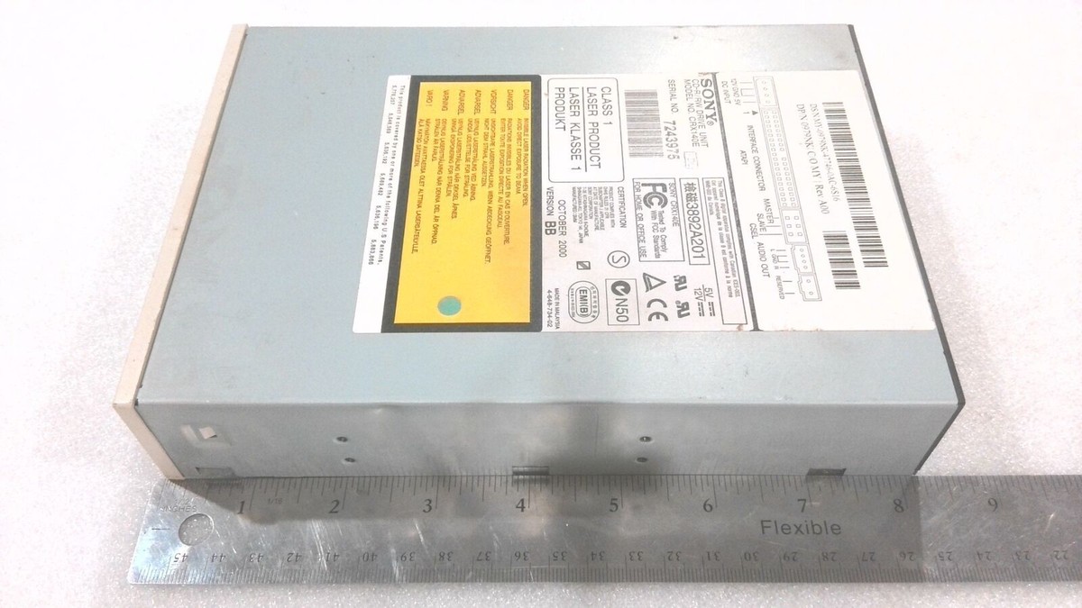 SONY MODEL CRX140E CD-R/RW INTERNAL DRIVE UNIT, CD BURNER | eBay