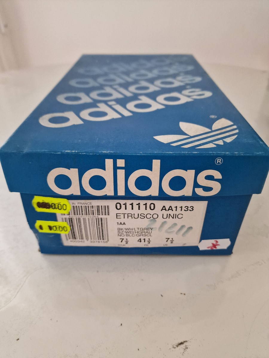 ADIDAS BOOTS ETRUSCO UNICO 1990 MADE FRANCE VERY RARE SIZE ADIDAS BOOTS ETRUSCO UNICO 1990 MADE FRANCE VERY RARE SIZE