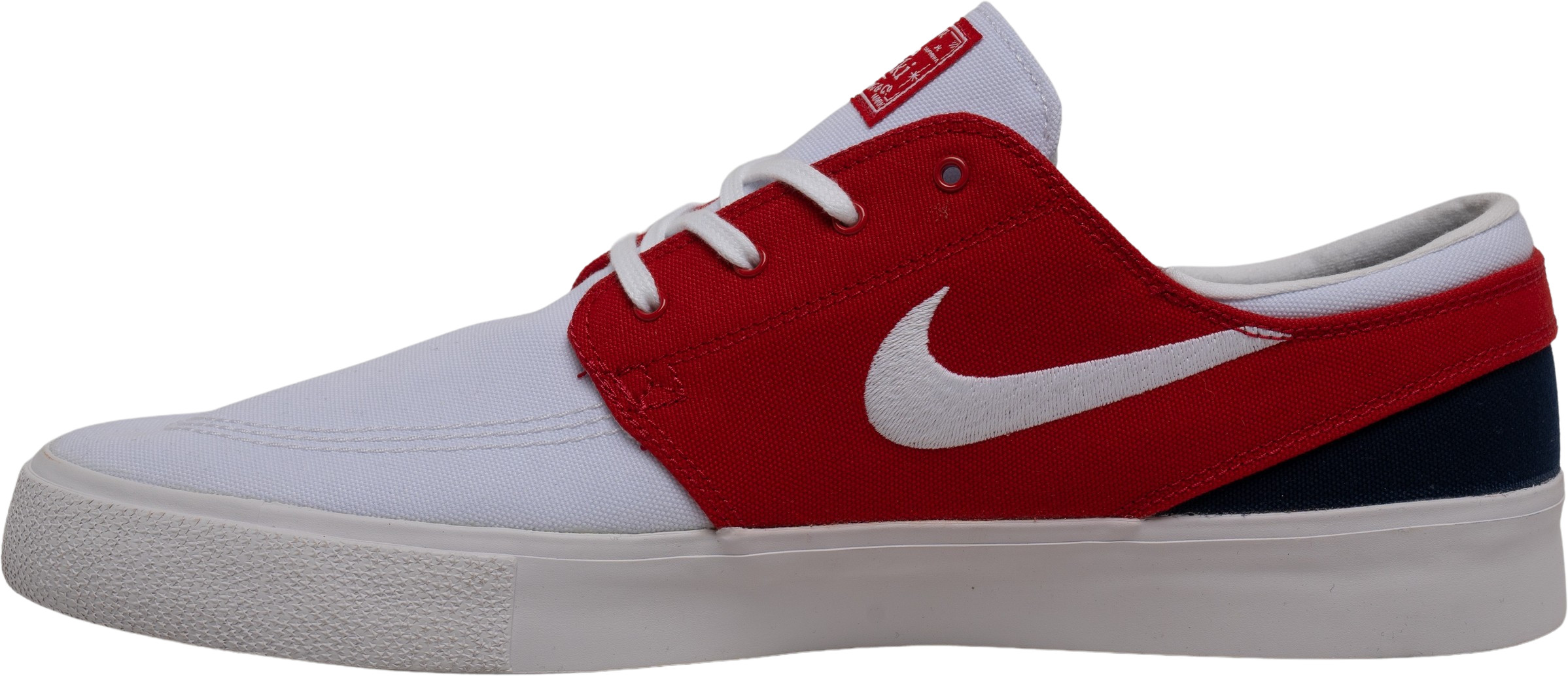 Nike Zoom Stefan Janoski Canvas RM SB White University Red Nike Zoom Stefan Janoski Canvas RM SB White University Red