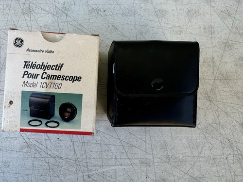 GE Camcorder Telephoto Lens Model 1CVT100 Fits Most Camcoders NEW - Picture 4 of 5