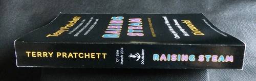 RAISING STEAM Terry Pratchett US UNCORRECTED PROOF / ARC 1st ED Discworld - Imagen 3 de 3