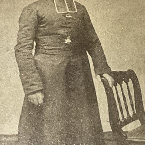 Original 1880's CDV Photo RELIGIOUS PRIEST FATHER PADRE - Picture 3 of 6