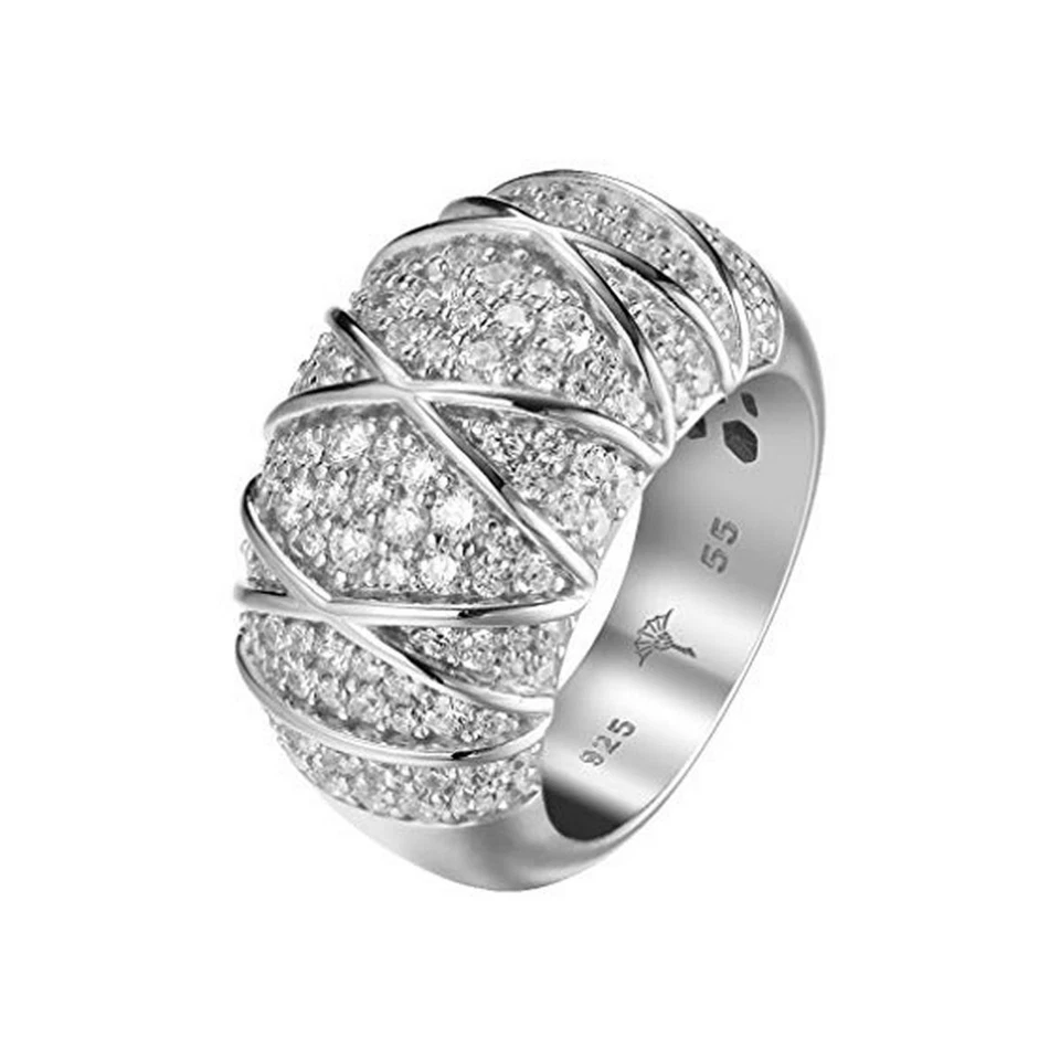 Joop Damen Ring Silber Rosé Zirkonia MOSAICS JPRG90724A - Bild 1 von 1