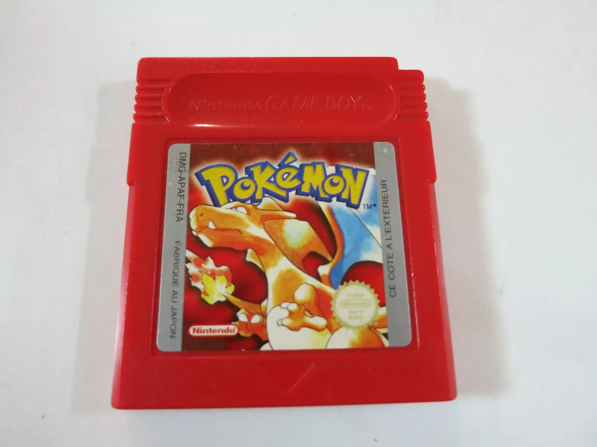 Pokemon Red Version Nintendo GameBoy Game Authentic