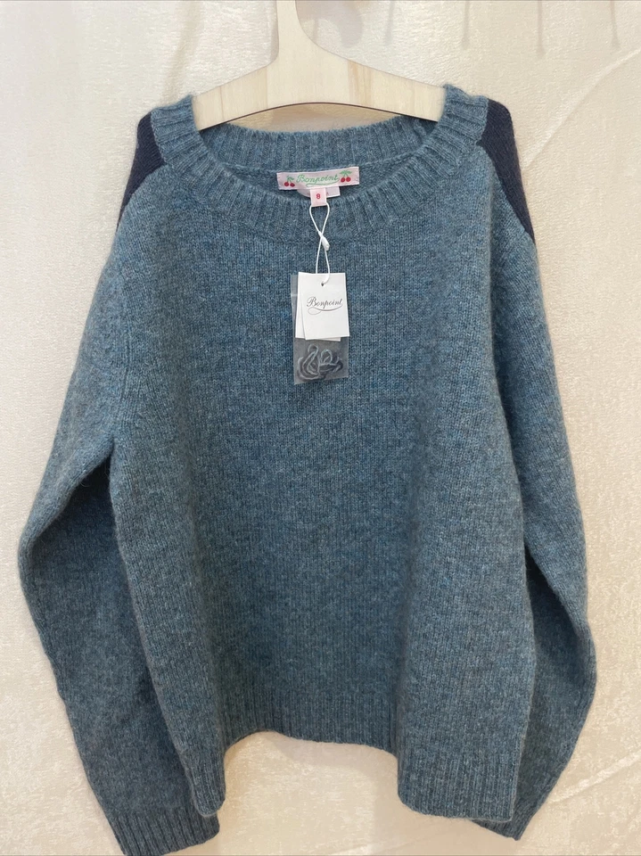 Suéteres Bonpoint niñas, 8 años, 50 % lana, yack 50 % Foto 2 de 4