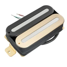 Artec HXTN Zebra Super Power Rail Blade Ceramic Humbucker Guitar Neck Pickup 10K