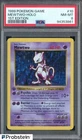 1999 Pokemon Game #10 Mewtwo Holo 1st Edition PSA 8 NM-MT