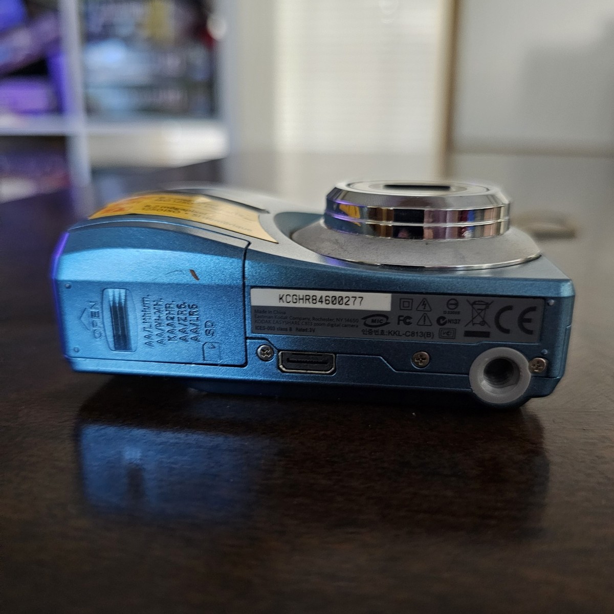 Appareil Photo Numérique Kodak EasyShare C813 – Pour Pièces Ou Réparation (écran LCD Abîmé)
