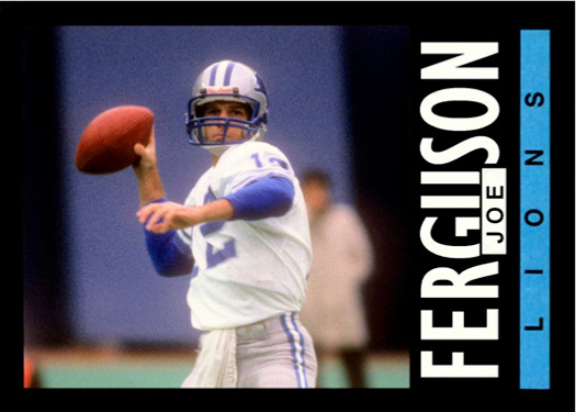 JOE FERGUSON 86B### BUY 5 GET 1 FREE #### or 30% OFF 12 OR MORE