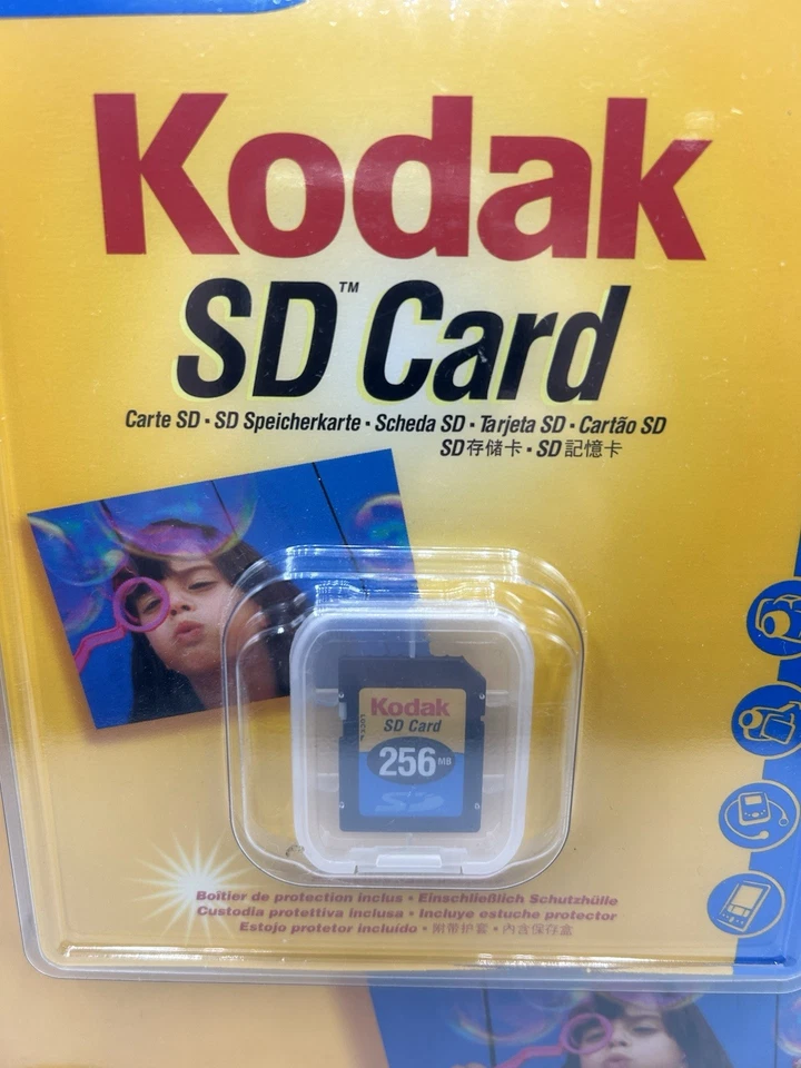 Kodak 256MB SD Card New Sealed Camera Memory Card 2004 - Image 2 of 4