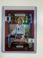 Gabriel Batistuta World Cup 2026 Monopoly Panini Prizm Red