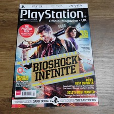 Official UK PlayStation 3 Magazine Issue #80 Bioshock Infinite Retro PS3 PSP PS2