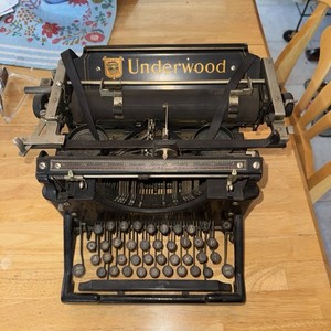 Rare Underwood 1 Typewriter Wagner Typewriter Co., New York, 1896 Serial #22674