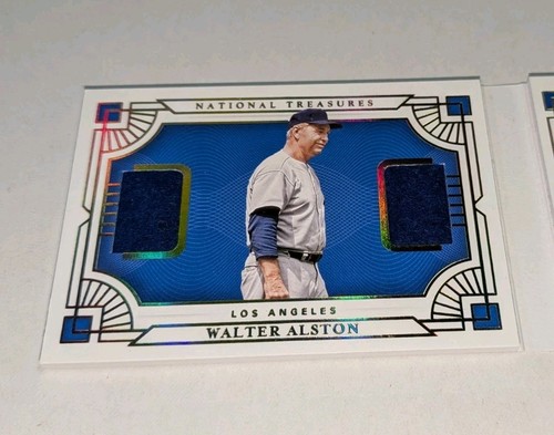 Brooklyn Dodgers 2021 Panini National Treasurs Triple Legend Booklet 16/99 LML44 - Picture 2 of 7