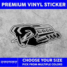 Dodge Ram Engine Vinyl Sticker-for Cartruck Window-laptp-foldr-u Pck Colrsze
