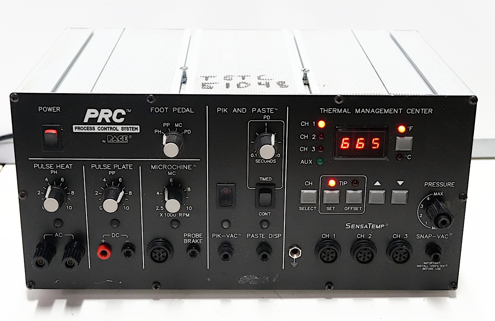 Pace PPS-400 PRC Process Control System Solder Thermal Management Center