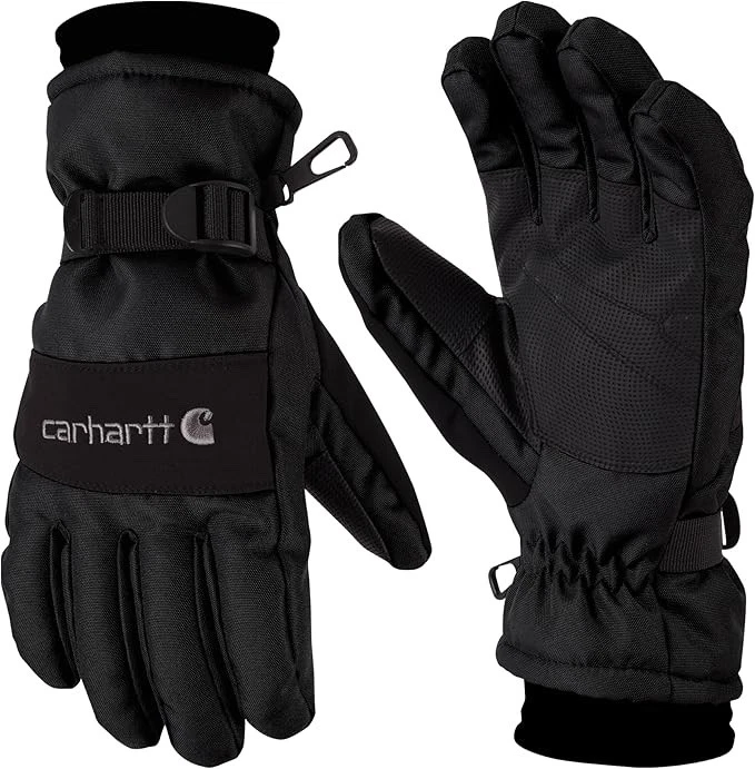 Carhartt Men’s Gloves GLO511-M Size Large. Waterproof Insulated Knit Secure Cuff