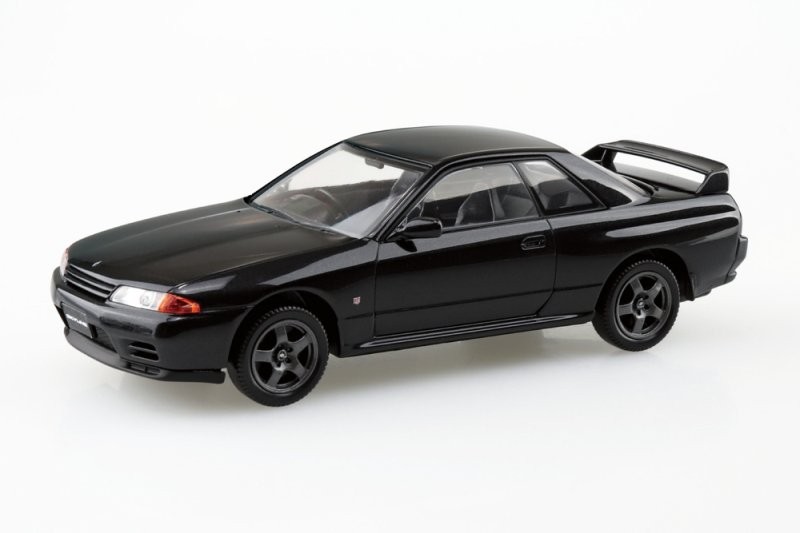Aoshima 1/32 Model Snap Kit 14-BP Nissan Skyline GT-R R32 Black