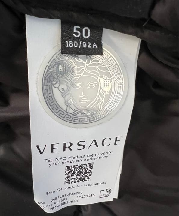 Versace Greca Puffer Down Jacket - image 10