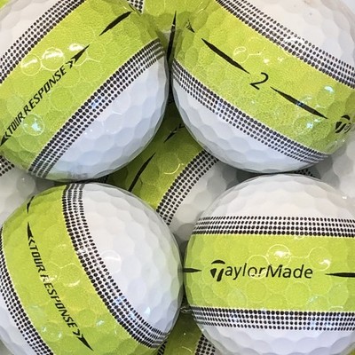 25 TAYLORMADE GOLFBÄLLE/LAKEBALLS TOUR RESPONSE STRIPE AAAA/AAA