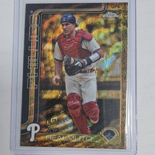 Topps 2024 Chrome J.T. Realmuto #173 Gilded Parallel /75 Philadelphia Phillies