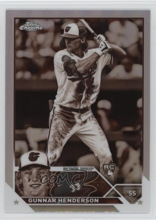 2023 Topps Chrome Sepia Refractor Gunnar Henderson #2 zo6