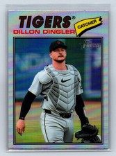 2026 Topps Heritage #73 Dillon Dingler Chrome