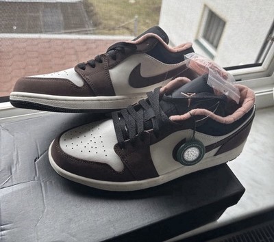 Nike Air Jordan 1 Low SE Chocolate Mocha Gr.43 Herren Neu mit Karton