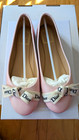 Dior J'Adior Soupir Pink Lambskin Leather Ballet Flats  Bow EU 38 US 8 — photo 1