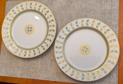 Set of 2 Bernardaud Limoges France CONSTANCE Salad Plates 8.5''