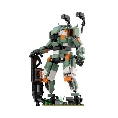 MOC BT-7274 Vanguard-class Titan Building Blocks  Mecha Robots Action Figure Toy
