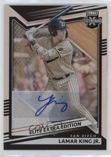2022 Panini Elite Extra Edition Signatures Lamar King Jr #120 Auto