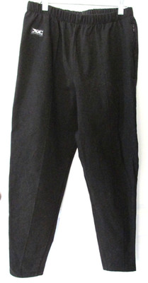 Sporthill XC Womens  Zip Ankle Poly Spandex Thick Black Medium Pants- Made USA