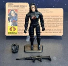 1984 Vintage Hasbro 3.75” Gi Joe Figure: Baroness 100% Complete w/ Filecard