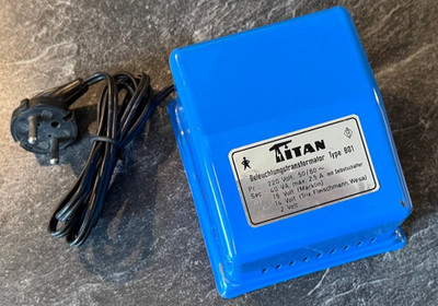 Titan Lighting Transformer Type 801 Model Train Accessory   Used