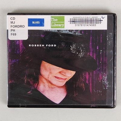 Robben Ford CD Purple House 2018 Album Blues Rock Earmusic Ex-Library