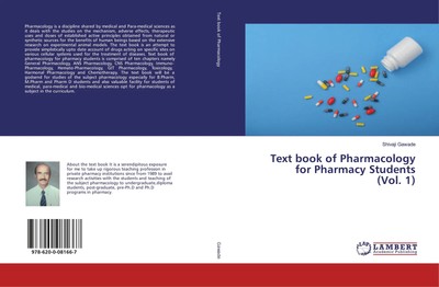 Shivaji Gawade | Text book of Pharmacology for Pharmacy Students (Vol. 1) | Buch