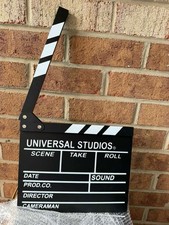 Wooden Movie Clapboard Film Director Clapper Board Studio Prop 5 pieces