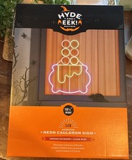Hyde and Eek Boutique Led Neon Cauldron Sign Target Exclusive New In Box