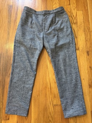 Camoshita UNITED ARROWS Gray Wool  Men's Dress Pants Small Made In Japan 